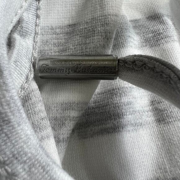 TOMMY BAHAMA Women's Short Sleeve Amira Stripe Short Dress Size M Grey (New) - Picture 5 of 8